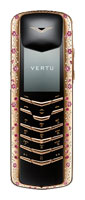Vertu Signature Rose Gold Pink Sapphires